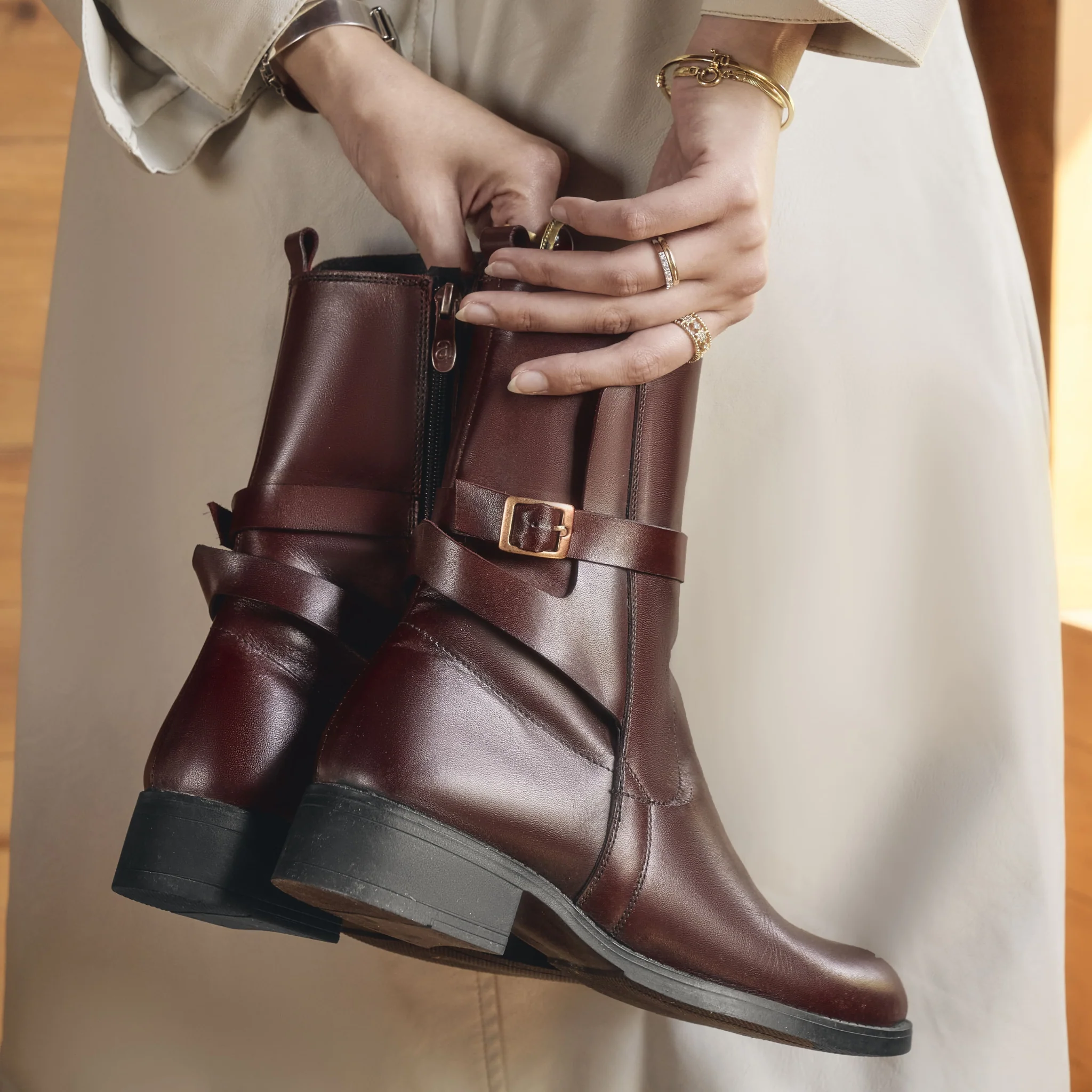 Aria Buckle Boot - Image 11