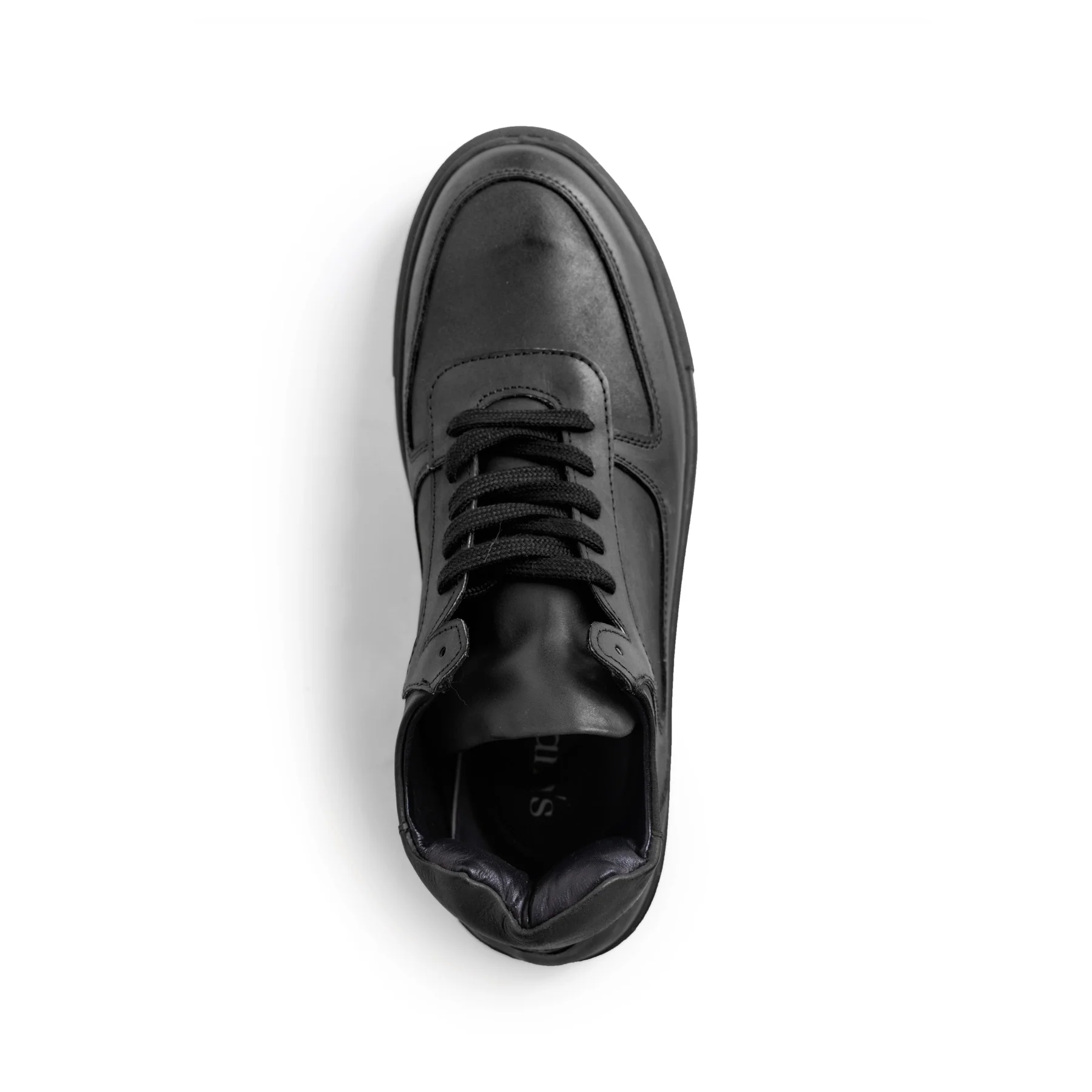 High top leather sneakers - Image 6
